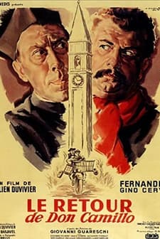 Le Retour De Don Camillo (1953) afişi