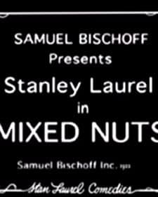 Mixed Nuts (1922) afişi