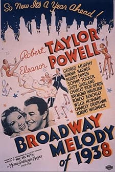 Broadway Melody Of 1938 (1937) afişi