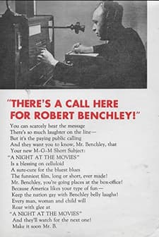 A Night At The Movies (1937) afişi