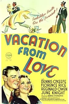 Vacation From Love (1938) afişi