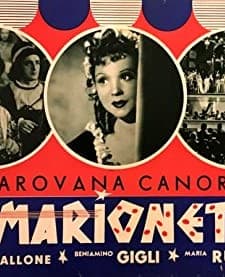 Marionette (1939) afişi