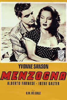 Menzogna (1952) afişi