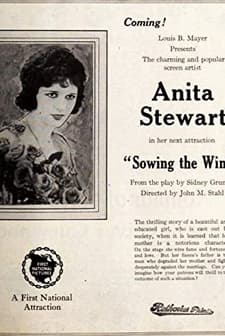 Sowing The Wind (1921) afişi