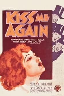 Kiss Me Again (1931) afişi