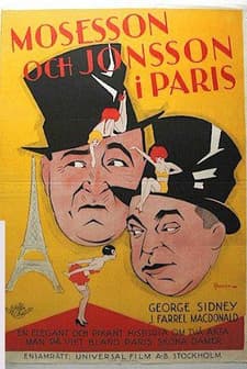 The Cohens And The Kellys In Paris (1928) afişi