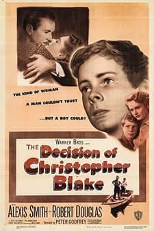 The Decision Of Christopher Blake (1948) afişi