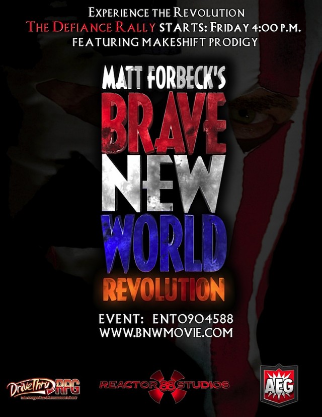 Brave New World: Revolution (2013) afişi
