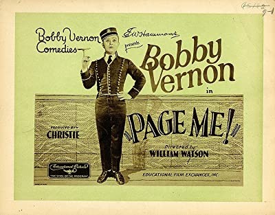 Page Me (1926) afişi