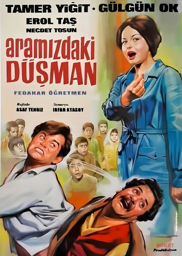 Fedakar öğretmen (1964) afişi