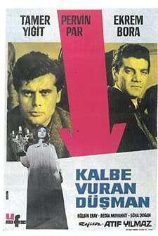 Kalbe Vuran Düşman (1964) afişi