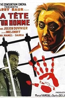 La Tête D'un Homme (1933) afişi