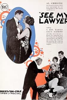 See My Lawyer (1921) afişi
