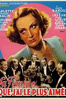 La Femme Que J'ai Le Plus Aimée (1942) afişi