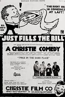 Twice In The Same Place (1917) afişi