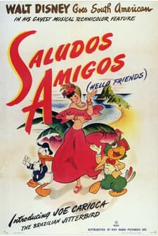 Saludos Amigos (1942) afişi