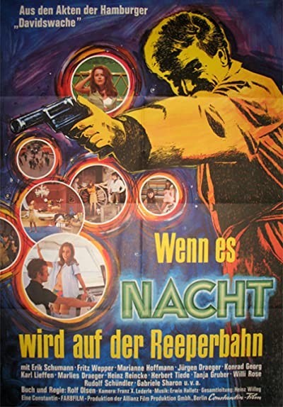 Wenn Es Nacht Wird Auf Der Reeperbahn (1967) afişi