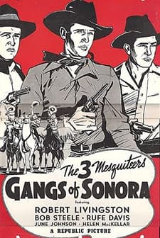 Gangs Of Sonora (1941) afişi