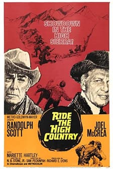 Ride The High Country (1962) afişi