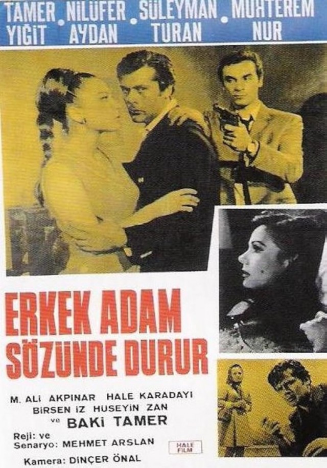 Erkek Adam Sözünde Durur (1967) afişi