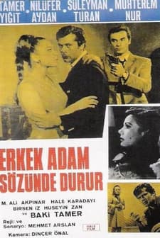 Erkek Adam Sözünde Durur (1967) afişi