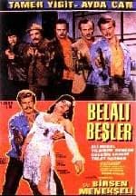 Belalı Beşler (1968) afişi