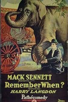 Remember When? (1925) afişi