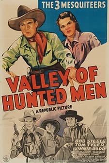 Valley Of Hunted Men (1942) afişi