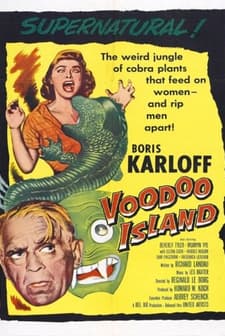 Voodoo ısland (1957) afişi