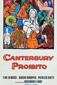 Canterbury Proibito (1972) afişi