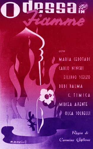 Odessa In Fiamme (1942) afişi