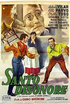 Santo Disonore (1950) afişi