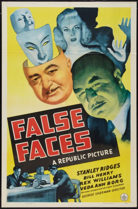 False Faces (1943) afişi