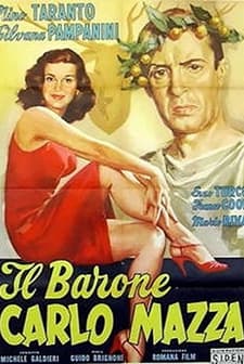 ıl Barone Carlo Mazza (1948) afişi