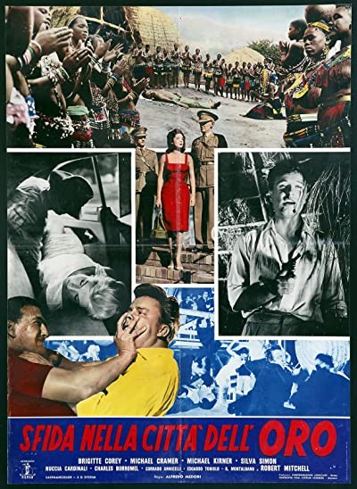 Sfida Nella Città Dell'oro (1962) afişi