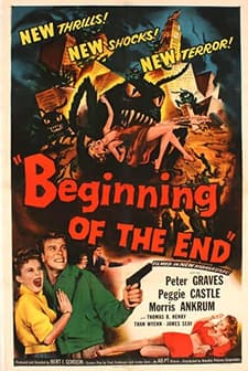 Beginning Of The End (1957) afişi