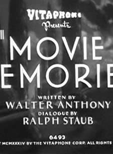 Movie Memories (1934) afişi