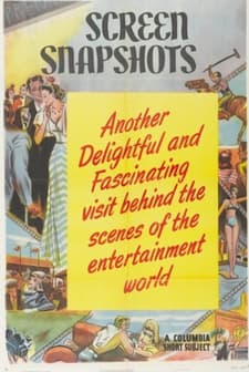 Screen Snapshots Series 10, No. 5 (1930) afişi