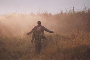 Baba Ve Oğul Fotoğrafı