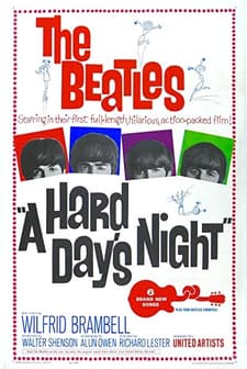 A Hard Day's Night (1964) afişi