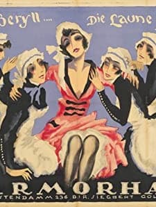 Miss Beryll... Die Laune Eines Millionärs (1921) afişi