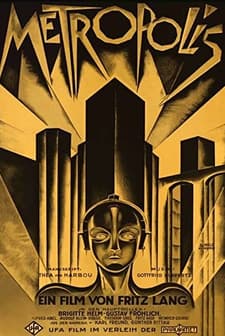 Metropolis (1927) afişi