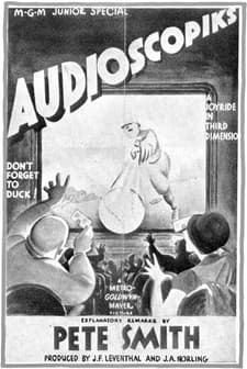 Audioscopiks (1935) afişi