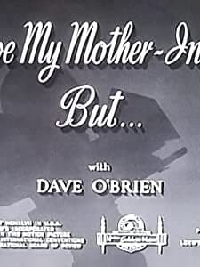 ı Love My Mother-in-law But... (1948) afişi