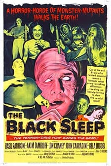 The Black Sleep (1956) afişi