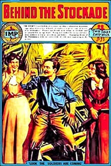 Behind The Stockade (1911) afişi