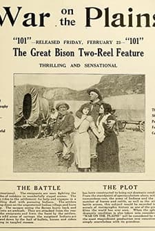 War On The Plains (1912) afişi