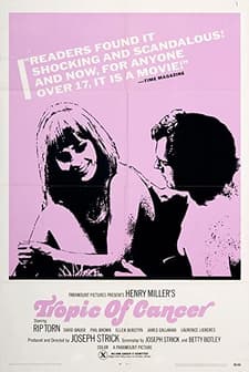 Tropic Of Cancer (1970) afişi