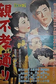 Oyafukô Dôri (1958) afişi