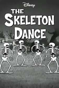The Skeleton Dance (1929) afişi